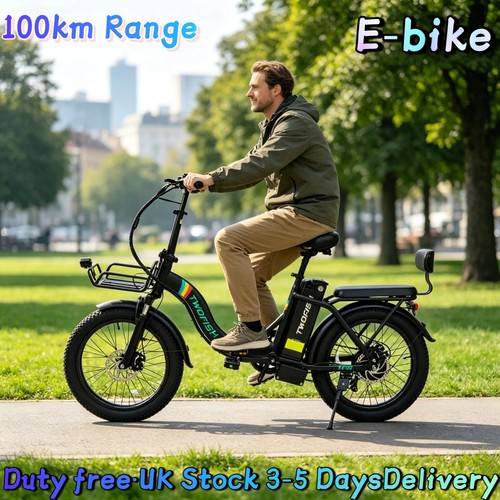 Fat tyre bikes - e-bikes, folding