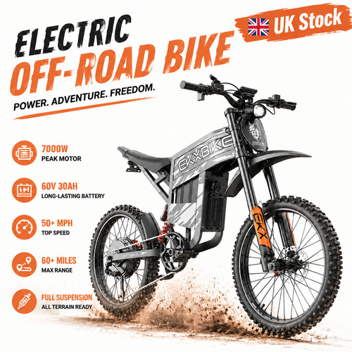 7000w electric dirt - 7000w, bike