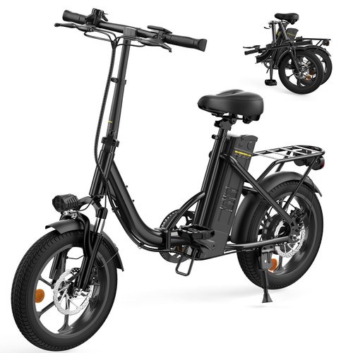 Folding electric bike - electric, e-city