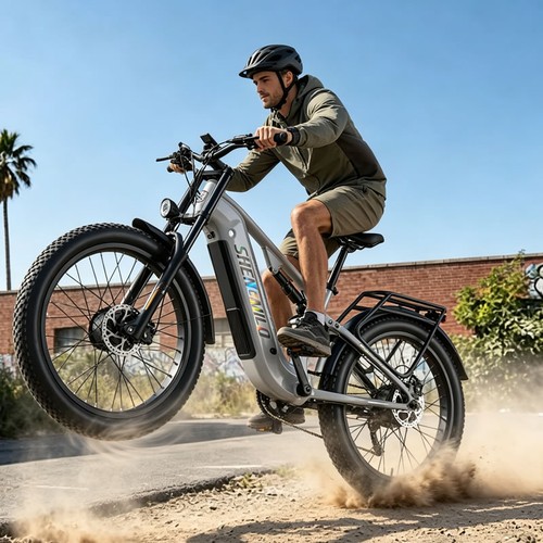 Dual motor electric - bike, fat