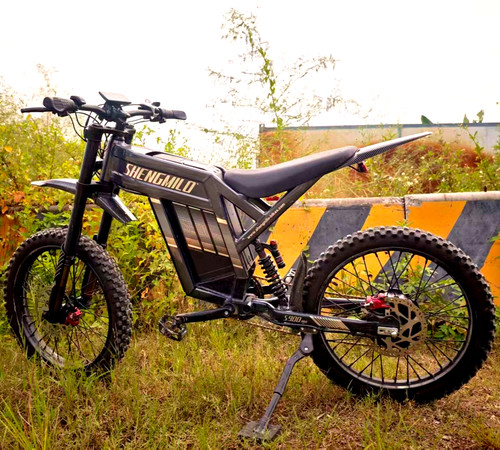 Powerful mountain bike - powerful,