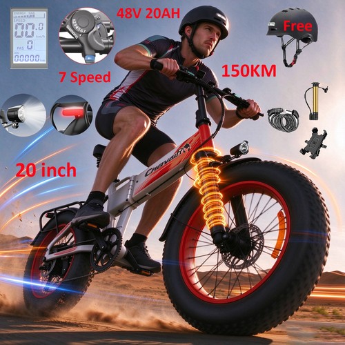 Folding electric bike 20ah - 20",