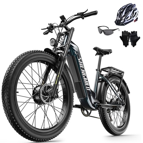 Dual motor electric bike - 26",