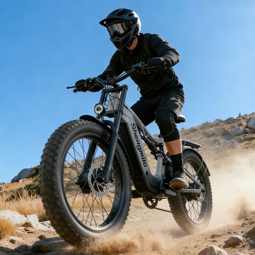 Bike fat tyre electric - e-bike,